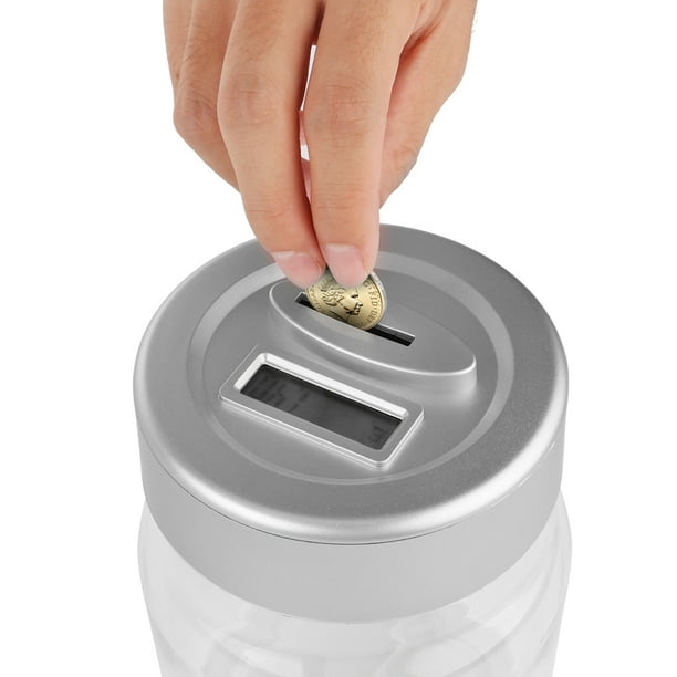 Portable Money Box Multifunctional LCD Display Intelligent Electronic Digital Counting Coin