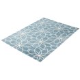 thumbnail image 4 of Aqua Terali Blue Polyester Rug 5'0" x 7'0", 4 of 7