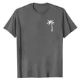 thumbnail image 4 of Styesk T-Shirts pour Homme Mode Décontractée Imprimé Col Rond Pull T-Shirt Manches Courtes Blouse, 4 of 6