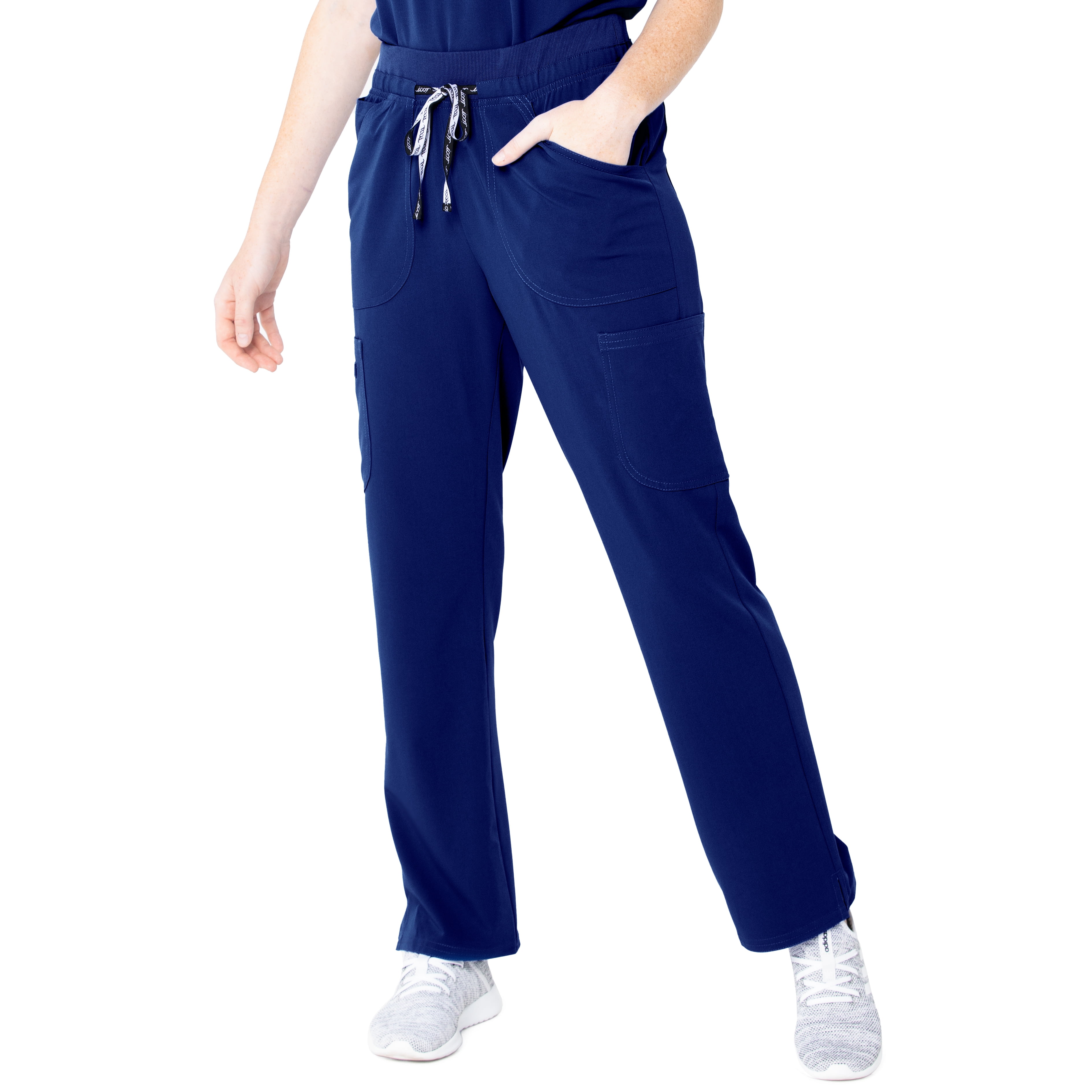 Urbane ICON 7-Pocket Scrub Pants for Women: Contemporary Slim Fit ...