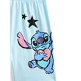 thumbnail image 3 of Stitch Girls Rhinestones Graffiti Graphic Boyfriend Tee with Rhinestones and Bike Shorts Set, 2-Piece, Sizes 4-16, 3 of 3