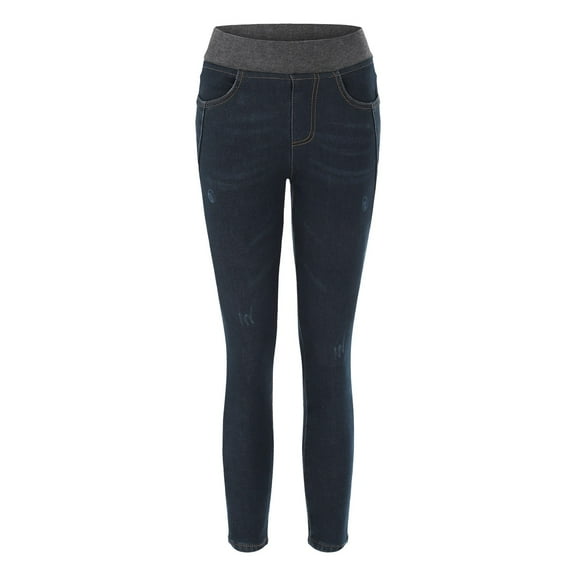 Vedolay Womens Jeans High Waisted Womens High Waisted Wide Leg Jeans Baggy Casual Denim Pants,Black S