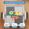 thumbnail image 3 of Toddler Block Table, Building Table And Chair Folding, Aged 3-5, 3 of 7