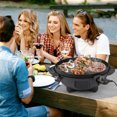 thumbnail image 4 of Gymax Indoor Outdoor Electric Grill w/ Non-stick Grill Plate Temperature Control, 4 of 10