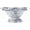 Grey Swirl, variant on Enamelware Colander