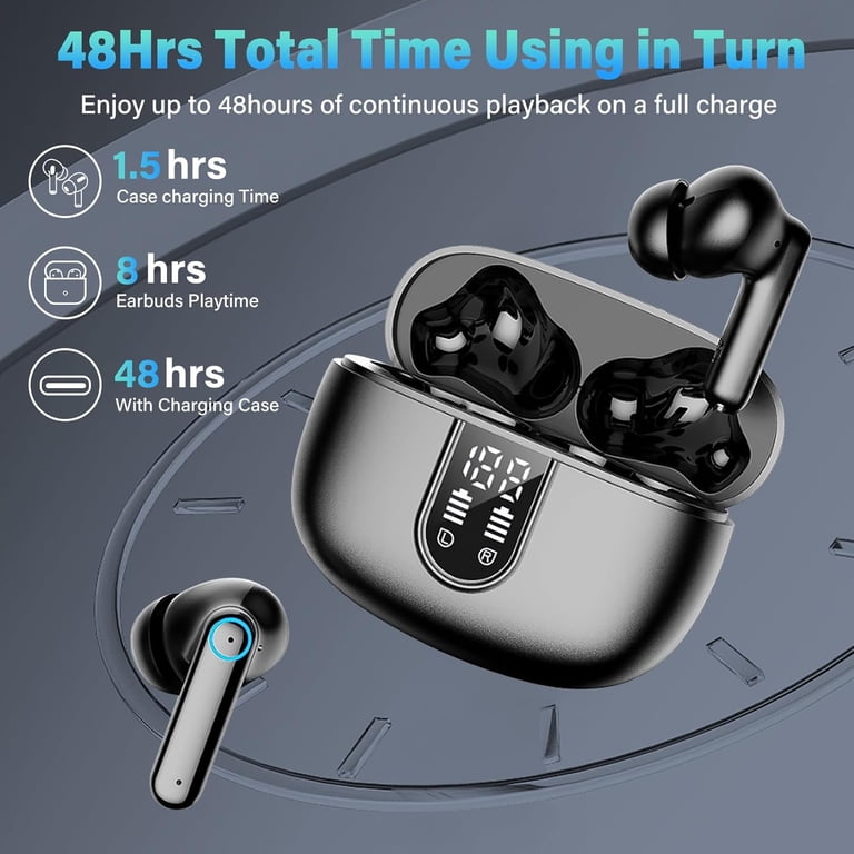 Hoey Wireless Earbuds Bluetooth 5.4 With Noise Canceling photo 8