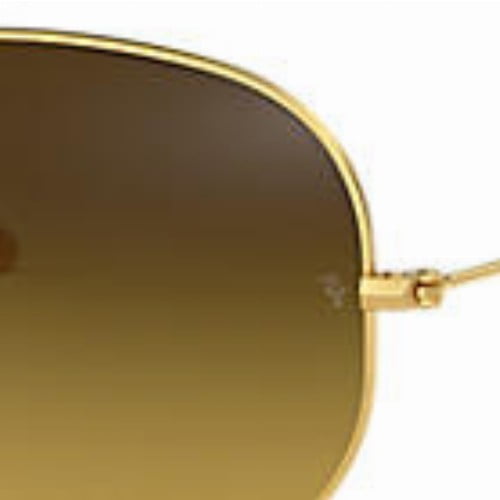 Matte Gold Frame / Brown Gradient