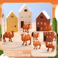 thumbnail image 3 of 72 Figuras de Camello, Juguetes en Miniatura, Modelos de Camello, Figuras de Animales para DecoracióN de Pasteles, Adornos de Escritorio para el Hogar, 3 of 6