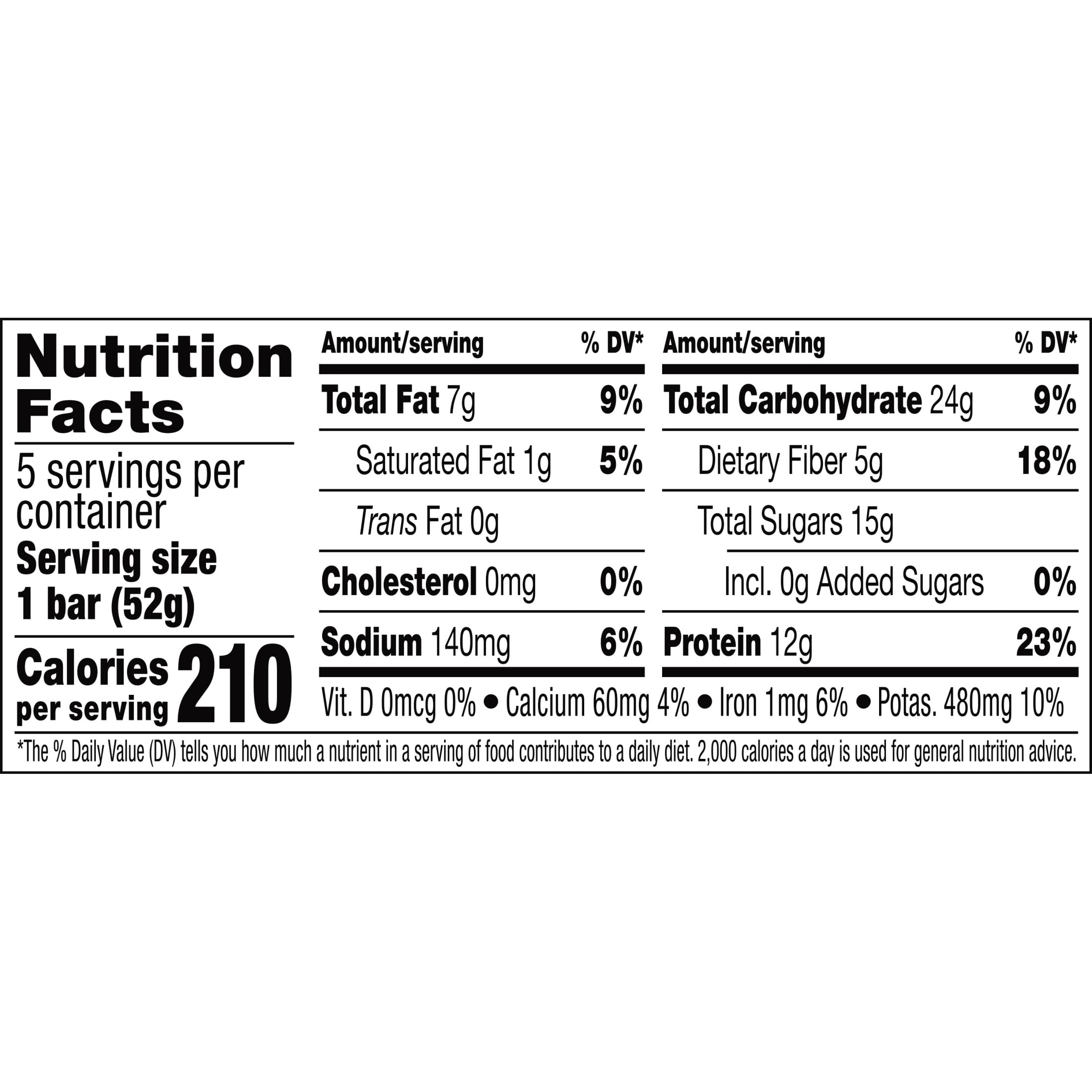 RXBAR Protein Bars Gluten-Free, Mixed Berry, 5 Count