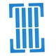 thumbnail image 1 of Marcador de cancha de Pickleball liviano para baloncesto Deportes al aire libre Pickleball Azul, 1 of 8