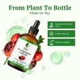 thumbnail image 5 of SVA Pomegranate Seed Organic - 4 Fl Oz – 100% Natural Cold Pressed Organic Pomegranate Oil - for Face, Skin Care, Hair Care, Scalp Massage & Body Massage – Carrier Oil with Dropper, 5 of 9