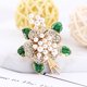 thumbnail image 5 of Broche de la flor de la gota del aceite Perla Todo Corsage Moda Perla Cactus Corsage Mujeres Traje Abrigo Broche Joyería 1pc, 5 of 7