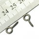 thumbnail image 5 of 100 Unids / pieza Ganchos de Pasador de Tornillo Ojales Ganchos de Pasador Metálico, 5 of 5