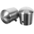 thumbnail image 2 of Shisuyan Grab Bar End Caps Silver Stainless Steel 2Pack 16Mm Diameter, 2 of 9