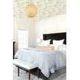 thumbnail image 3 of Stacy Garcia Home Blonde & Sandstone Jaclyn Peel and Stick Wallpaper, 3 of 8