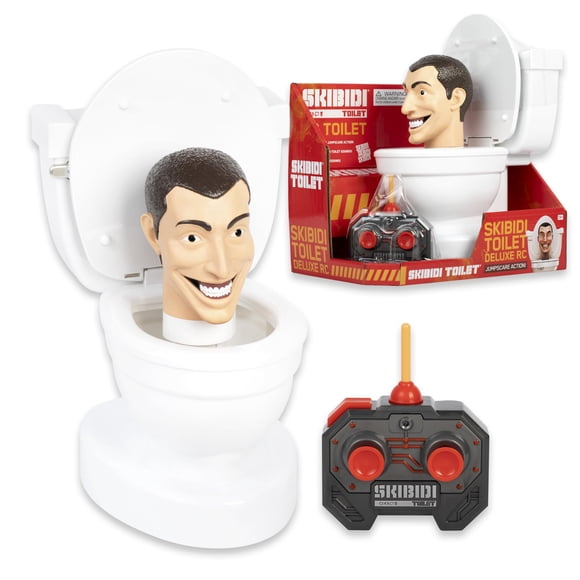 Toy Toilet SKIBIDI Toilet Deluxe RC con mando a distancia