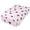 PinkStripeBroccoli, variant on Premium Soft Fitted Sheet for Blow Up Bed Mattress Sheets with Zipper for Camping Office Bedroom, Pinklineflower (2) Print