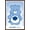 Mahogany Framed Version, variant on Care Bears - Grumpy Bear Wall Poster, 22.375" x 34"