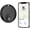 Black, variant on Air Tag, Bluetooth5.3 , Item Finder Work with Find My, Trakcer Tag Locator for , Luggage, Backpack, Suitcase, 120dB Sound(White)