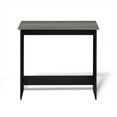 thumbnail image 4 of Furinno Simplistic Parsons Study Table, French Oak Grey/Black, 4 of 9