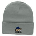 thumbnail image 5 of Camping Trip Embroidered 12 inch Acrylic Cuffed Long Beanie - Grey OSFM, 5 of 5