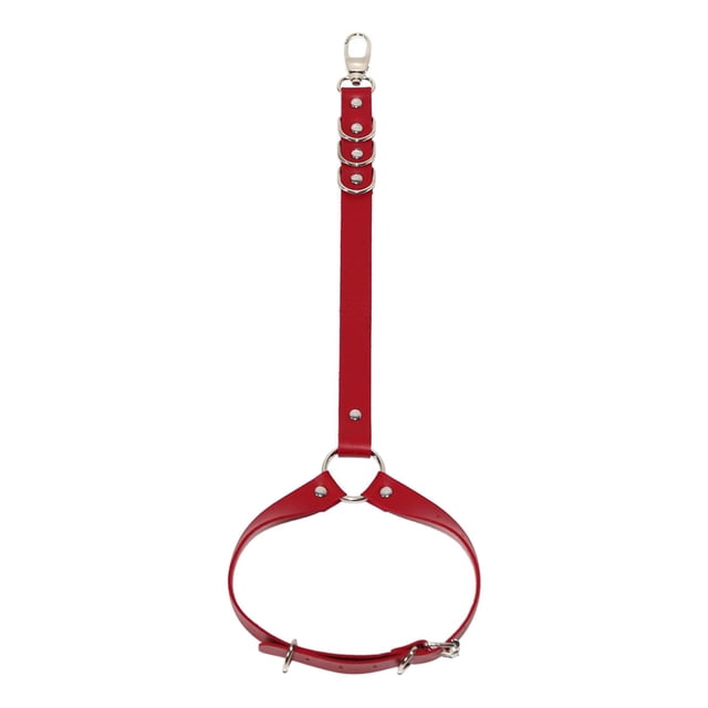 Liga De Cuero Para Pierna, Correa Para El Cuerpo, Arnés, Cinturón, Trajes De Novia, Tirantes, Color Rojo Sunnimix Liguero de pierna de mujer