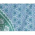 thumbnail image 5 of Green Ombre Poster Tapestry Mandala Art Hippie Wall Hanging Bohemian Bedspread Tapestries 30"x40", 5 of 5