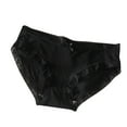 thumbnail image 3 of Kmdttou Underwear Women Pack Quick Drying Ice Silk Underwear With No Girl's Cotton Crotch Mid Waist Summer Thin Lace Edg Girl's Pants (Regular & Plus Size), 3 of 4