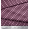 thumbnail image 2 of Soimoi Crepe Silk Fabric Arrow Small Print Fabric by The Yard 42 Inch Wide, 2 of 3