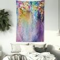 thumbnail image 3 of Flower Tapestry, Abstract Herbs Weeds Alternative Medicine Blossoms Ivy Back Florets Shrubs Design, Wall Hanging for Bedroom Living Room Dorm Decor, 40W X 60L Inches, Multicolor, by Ambesonne, 3 of 5