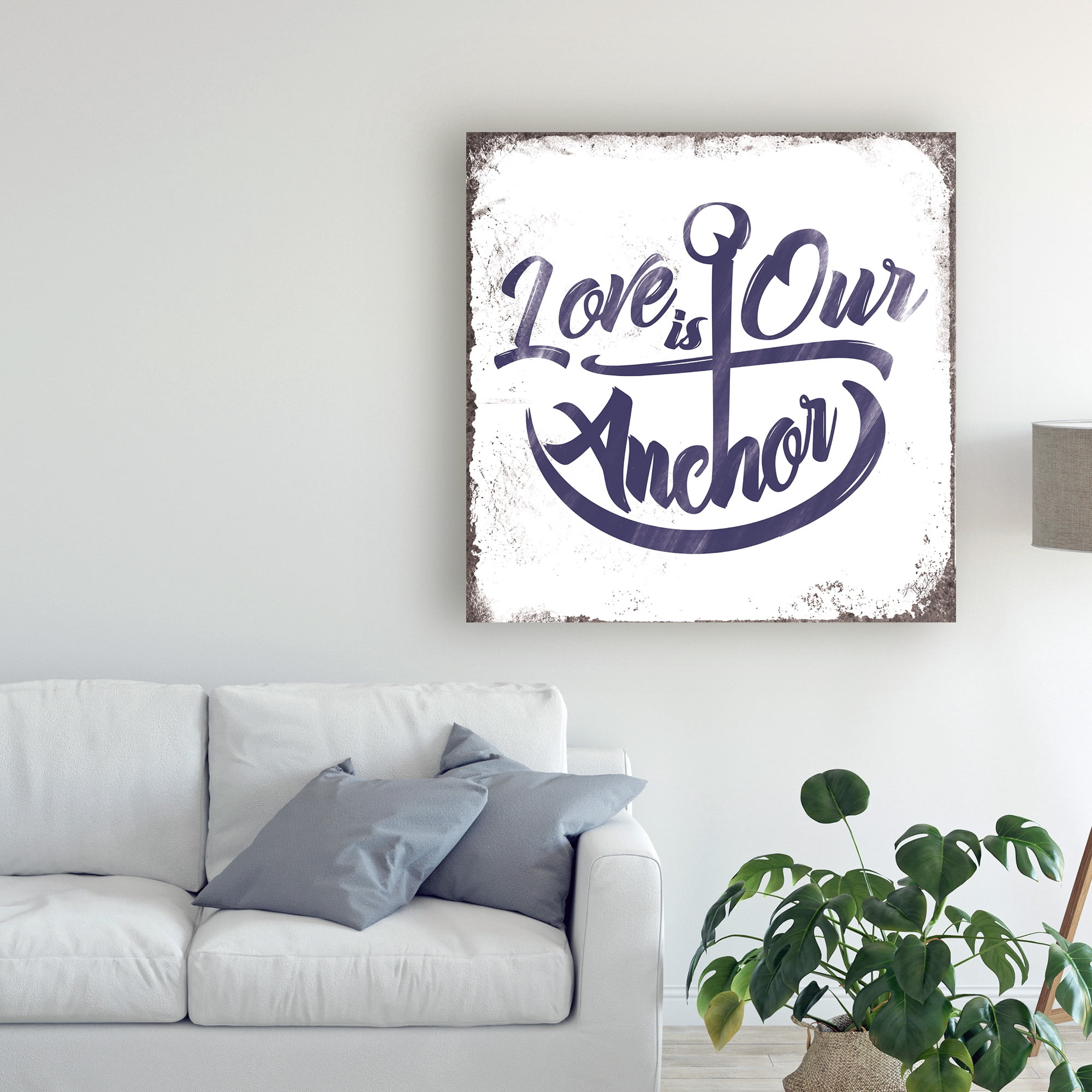 Trademark Fine Art 'Punny Nautical III' Canvas Art by JJ Brando