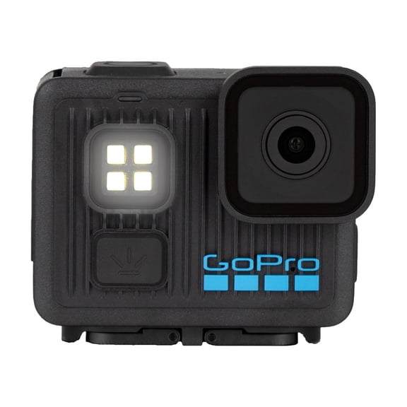 Open Box GoPro LIT Hero - Lightweight, Compact, Waterproof Action Camera with Built-in Light, 4K60 Ultra HD Video, 12MP Photo, Touch Screen, HyperSmooth Stabilization