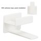 thumbnail image 3 of Soporte Para Bolsas De Pared ANGGREK 10 Uds Ganchos Adhesivos Para Sombreros Plástico Para Salón De Belleza Armario De Puerta De Pared, 3 of 7