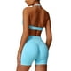 thumbnail image 1 of Set de entrenamiento ABOCIW, sujetador deportivo halter para mujer, cintura alta, 1 of 4