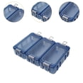 thumbnail image 6 of MAGIDEAL 3 Pieces s Box Fishing Accessory Box Waterproof Multipurpose Fishing blue, 6 of 8