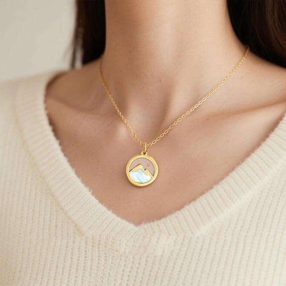 6 Pcs Christian Mustard Seed Faith Necklace Set, Shell Pendant Jewelry for Women, Religious Diy Gifts