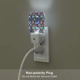 thumbnail image 5 of Cauagu The Underwater World Print LED Nightlight,0.5W Night Lights Plug into Wall 1 Pack with Dusk-to-Dawn Light Sensor Soft Glow Lamp for Bathroom Adult Hallway-EU, 5 of 7