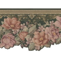 Brewster Home Fashions 15' x 8'' Floral Border Wallpaper