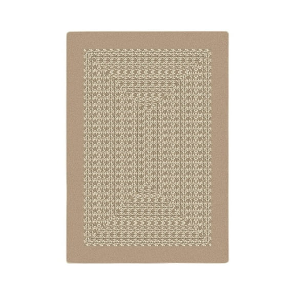 Joy Carpet Like Home Beige 3'10" x 5'4"