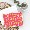 thumbnail image 2 of Carolines Treasures BB5140GCA7P Bananas on Pink Greeting Cards and Envelopes Pack of 8 7 x 5 multicolor, 2 of 2
