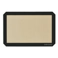 thumbnail image 2 of Anolon Advanced Bakeware 2 Piece Silicone Nonstick Baking Mat Set, Clear with Gray Border, 2 of 4