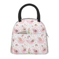 thumbnail image 1 of Fotbe Swan And Flowers Bolsa de Almuerzo con Estampado, Lonchera Aislada, Contenedor de Comida Reutilizable Tipo Cooler a Prueba de Fugas, 1 of 6