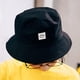 thumbnail image 5 of Sombrero de pescador de algodón unisex, plegable, para senderismo, acampada, viajes, pesca, 56-58 cm, color negro, 5 of 7