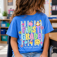 thumbnail image 3 of Back To School Shirt, Custom Grade Name Tee, First Grade Smiley Graphic, Cute First Day Of School Outfit, Classroom Gift, 3 of 10