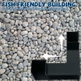 thumbnail image 3 of 1Pc/2Pcs Plastic Aquarium Underground Tunnel Sturdy L Shape Shrimp Hides Tunnel Easy To Install Low Profile Fish Hideout Tunnel With Flush Mouth Ramp for Aquarium, 3 of 8