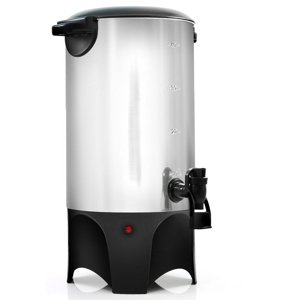 Elite Cuisine 40-Cup Stainless Steel Coffee Maker Urn