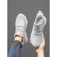 thumbnail image 4 of ZUTY Womens Running Shoes Tennis Sneakers Walking Gym Sports Slip on Work Non Slip Athletic Workout Casual Lightweight Breathable Fashion White 6, 4 of 6