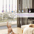 thumbnail image 3 of 9-Pack Crystal Sun Catcher Decorations for Home, Chandelier, Garden, Christmas Tree Decorations, 3 of 5