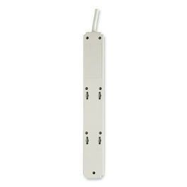 Protect It! Surge Protector, 6 AC Outlets/2 USB Ports, 6 ft Cord, 990 J, Cool Gray Protect It! Surge Protector, 6 AC Outlets/2 USB Ports, 6 ft Cord, 990 J, Cool Gray