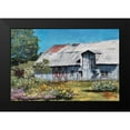 thumbnail image 2 of Cusson, Marie Elaine 14x11 Black Modern Framed Museum Art Print Titled - Portrait of a Barn landscape, 2 of 5